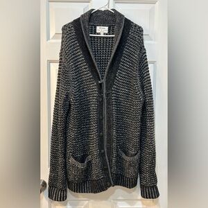 Neiman Marcus Rag & Bone Men’s Cardigan Sweater Sz XL Grandpa Kurt Cobain Retro
